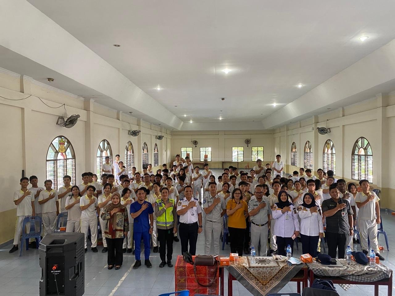 Jasa Raharja Gelar Safety Campaign di SMA Santo Thomas 3, Tekankan Disiplin dan Etika Berkendara Aman