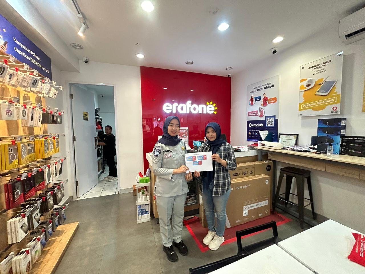 Penanggung Jawab Samsat Pelabuhan Ratu Lakukan Penjajakan Kerja Sama Merchant dengan Erafone Pelabuhan Ratu