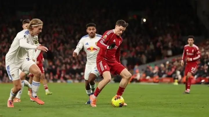 Liverpool Ditahan Imbang Leeds United di Anfield